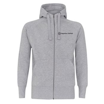 Hettejakke, unisex Gråmelert