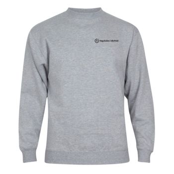 Genser, unisex Gråmelert