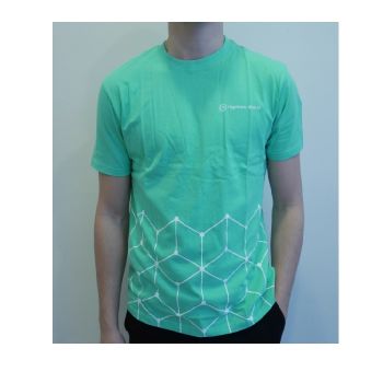 T-skjorte unisex sjøgrønn 
